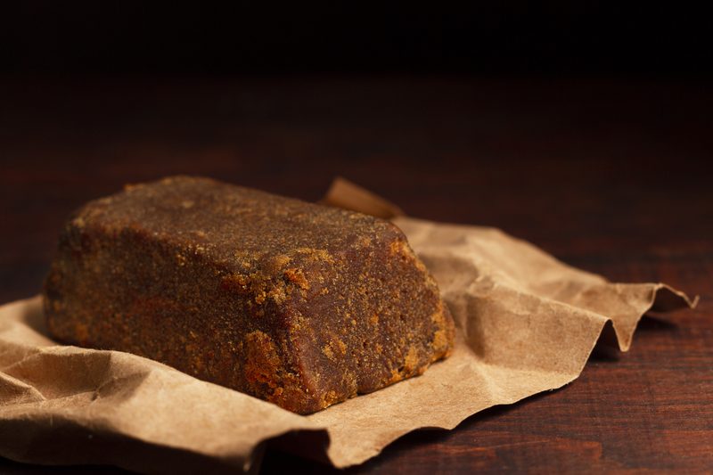 Natural jaggery gur block chemical free own sugarcane farm bulk export